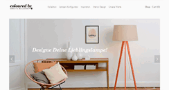Desktop Screenshot of colouredby.com